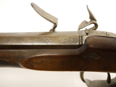 Lot 9 - Flintlock holster pistol by Collis