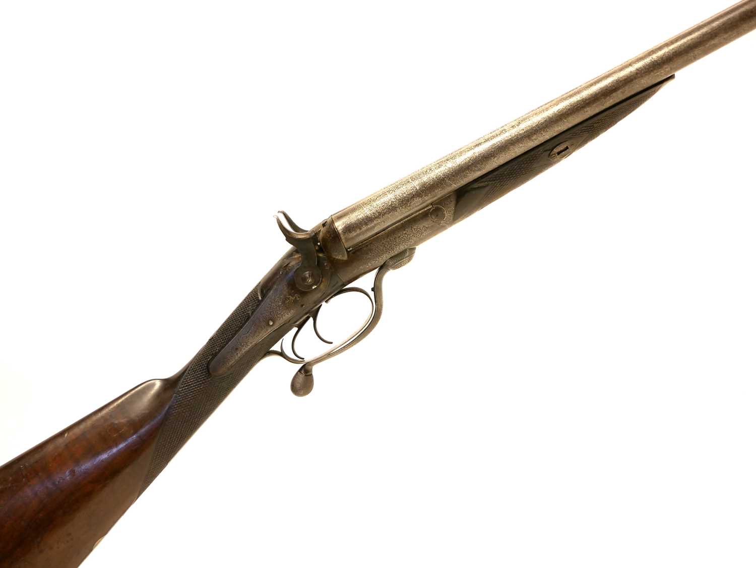 Lot 36 - Charles Lancaster 14 bore hammer gun