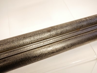 Lot 36 - Charles Lancaster 14 bore hammer gun