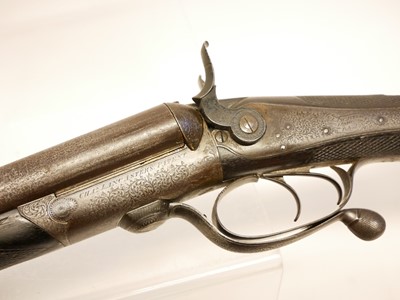 Lot 36 - Charles Lancaster 14 bore hammer gun