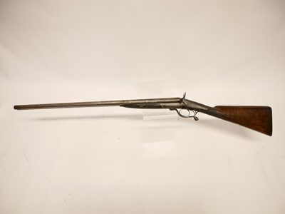 Lot 36 - Charles Lancaster 14 bore hammer gun
