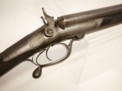 Lot 36 - Charles Lancaster 14 bore hammer gun
