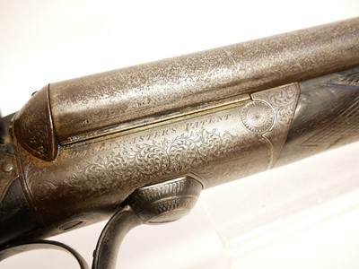 Lot 36 - Charles Lancaster 14 bore hammer gun