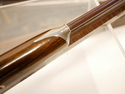 Lot 29 - Cased William Mills 56 bore air rifle