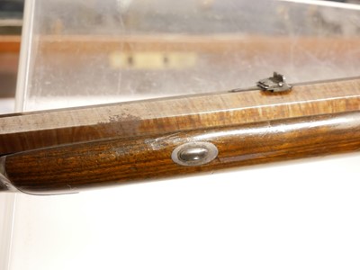 Lot 29 - Cased William Mills 56 bore air rifle