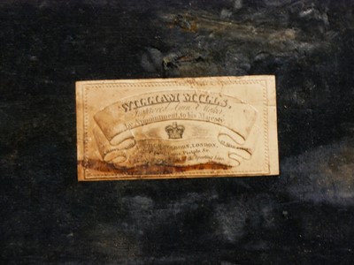 Lot 29 - Cased William Mills 56 bore air rifle