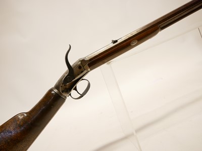 Lot 29 - Cased William Mills 56 bore air rifle