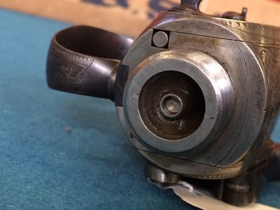 Lot 29 - Cased William Mills 56 bore air rifle
