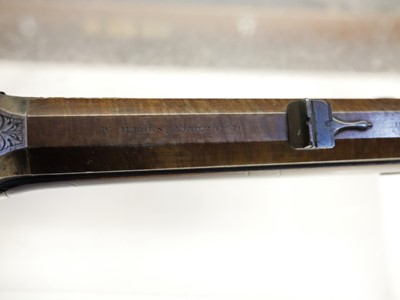 Lot 29 - Cased William Mills 56 bore air rifle