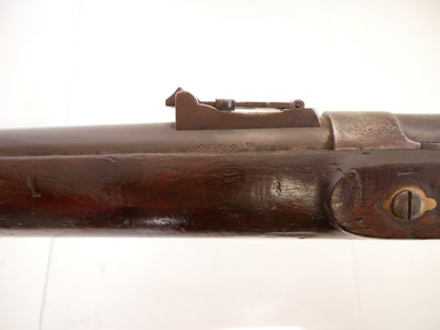 Lot 28 - Three band .577 Snider rifle by C. Ingram Glasgow