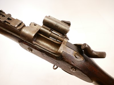 Lot 28 - Three band .577 Snider rifle by C. Ingram Glasgow