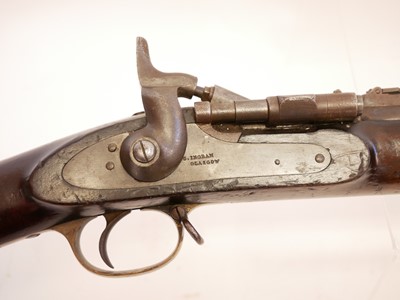 Lot 28 - Three band .577 Snider rifle by C. Ingram Glasgow