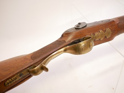 Lot 39 - Belgian 20 bore percussion double barrel shotgun