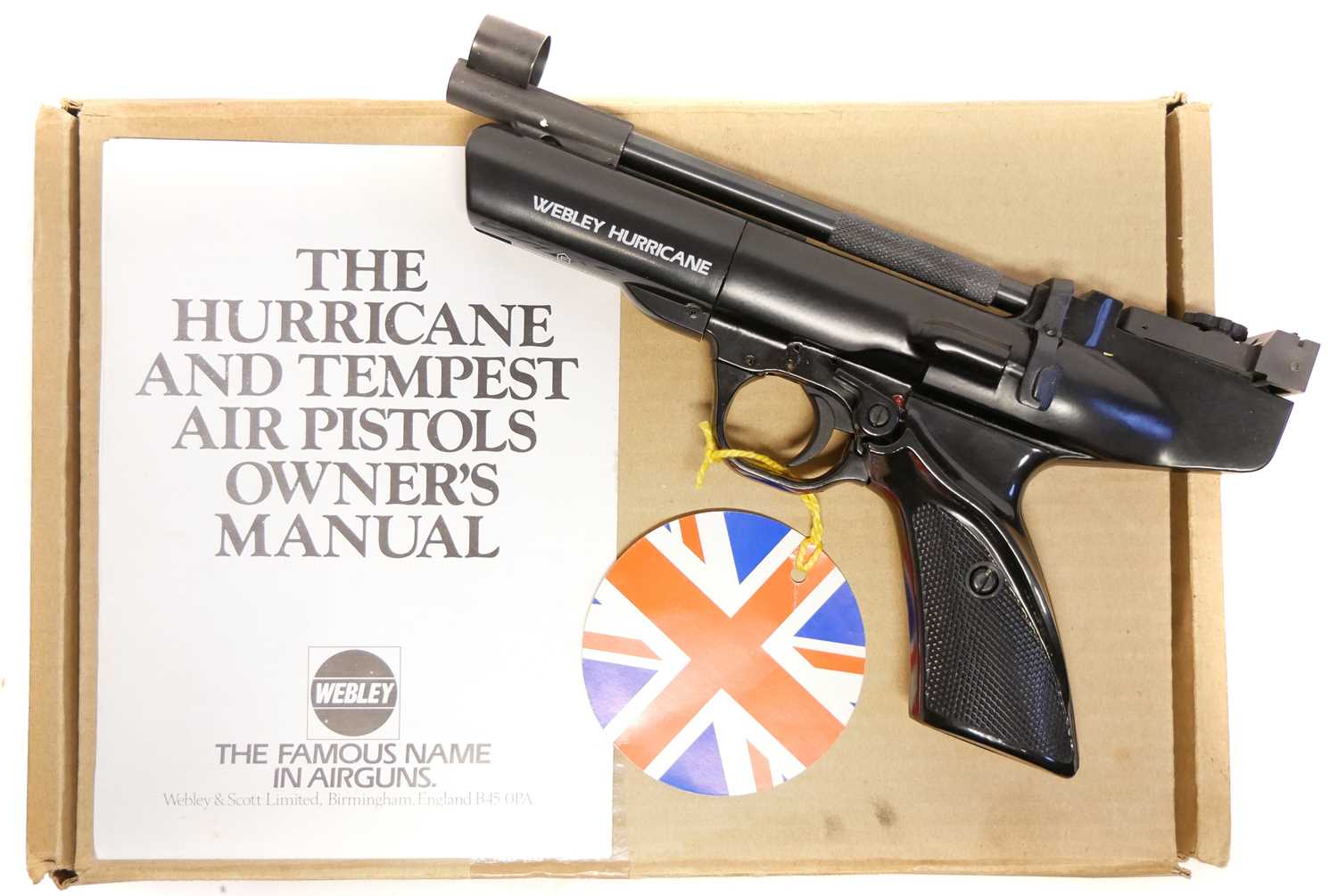 Lot 77 - Webley Hurricane .22 air pistol