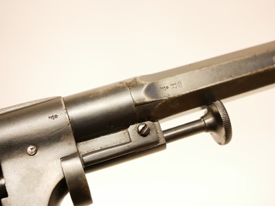 Lot 19 - 9mm Nagant 1887 or Gasser type revolver.