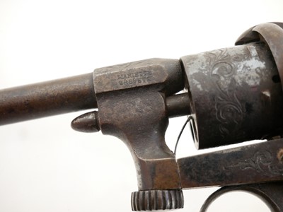 Lot 9 - Belgian pinfire revolver