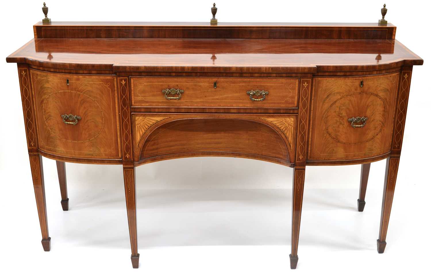 357 - George III Mahogany Sheraton Style Sideboard