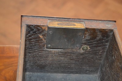 Lot 273 - Mid 18th Century Oyster Veneered Kneehole Desk