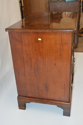 Lot 273 - Mid 18th Century Oyster Veneered Kneehole Desk