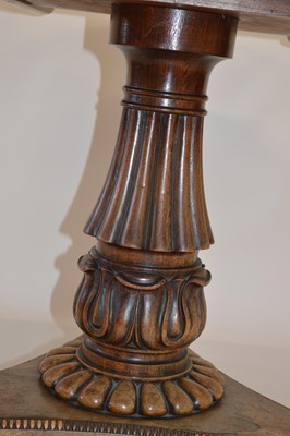 Lot 317 - William IV Rosewood Breakfast Table