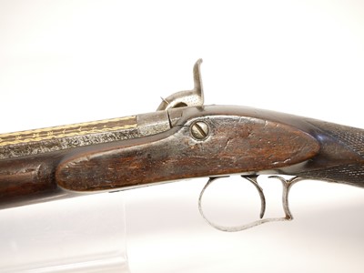 Lot 29 - Percussion single barrel 15 bore shotgun