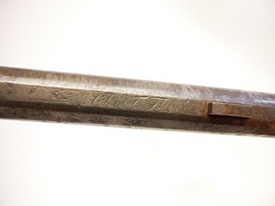 Lot 29 - Percussion single barrel 15 bore shotgun