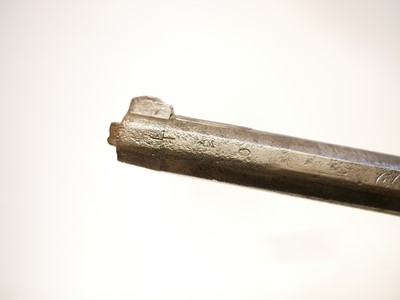 Lot 29 - Percussion single barrel 15 bore shotgun