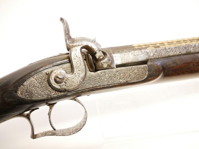 Lot 29 - Percussion single barrel 15 bore shotgun