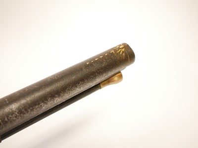 Lot 29 - Percussion single barrel 15 bore shotgun