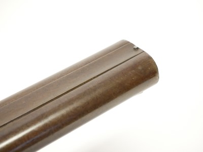 Lot 31 - Percussion double barrel 13 bore shotgun
