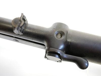 Lot 102 - BSA standard .22 air rifle, retailed by Charles Riggs London.