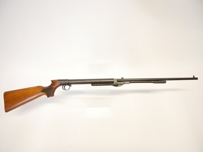 Lot 102 - BSA standard .22 air rifle, retailed by Charles Riggs London.