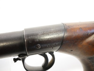 Lot 102 - BSA standard .22 air rifle, retailed by Charles Riggs London.