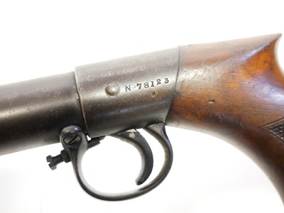 Lot 102 - BSA standard .22 air rifle, retailed by Charles Riggs London.