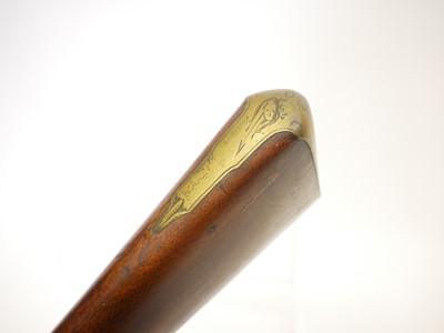Lot 17 - Flintlock officers fusil with bayonet