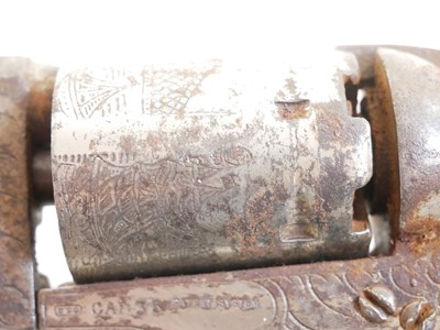 Lot 6 - Belgian percussion 35 calibre revolver by Dumoulin