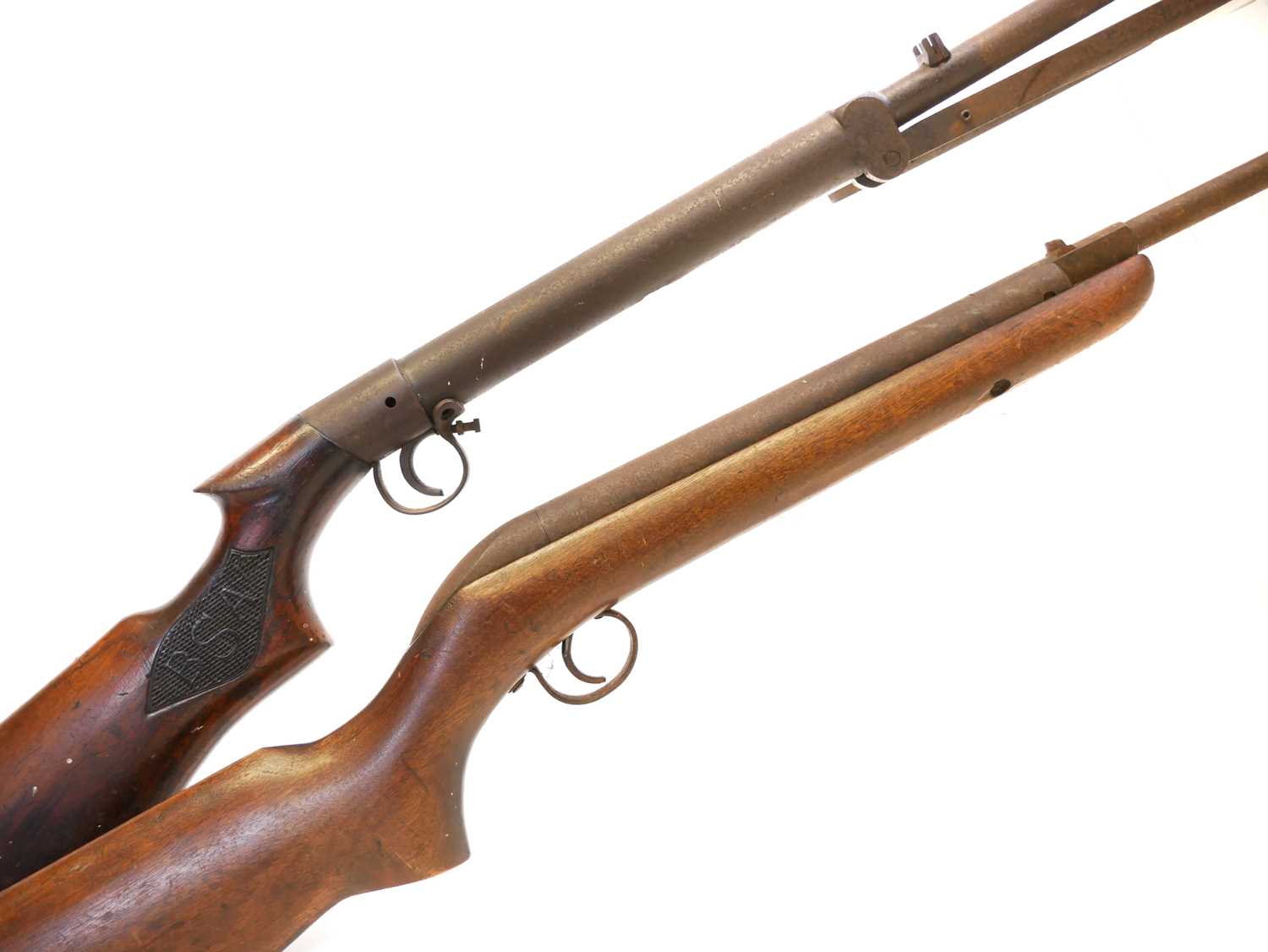 Lot 105 - Two BSA .177 air rifles for restoration