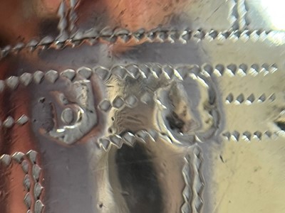Lot 11 - A George III silver nutmeg grater