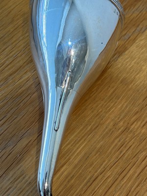 Lot 21 - A George III silver wine funnel