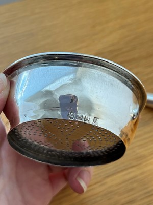 Lot 21 - A George III silver wine funnel