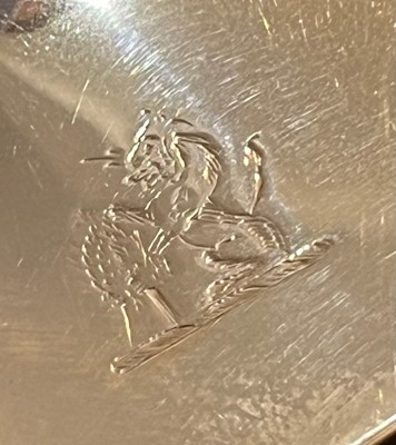 Lot 73 - An early 19th century Indian Colonial silver brandy warmer