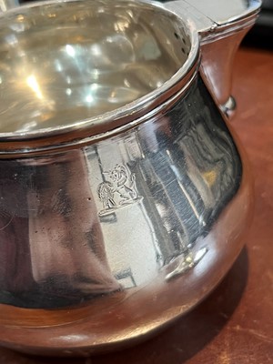 Lot 73 - An early 19th century Indian Colonial silver brandy warmer
