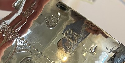 Lot 32 - A James II silver porringer