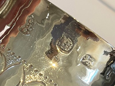 Lot 32 - A James II silver porringer