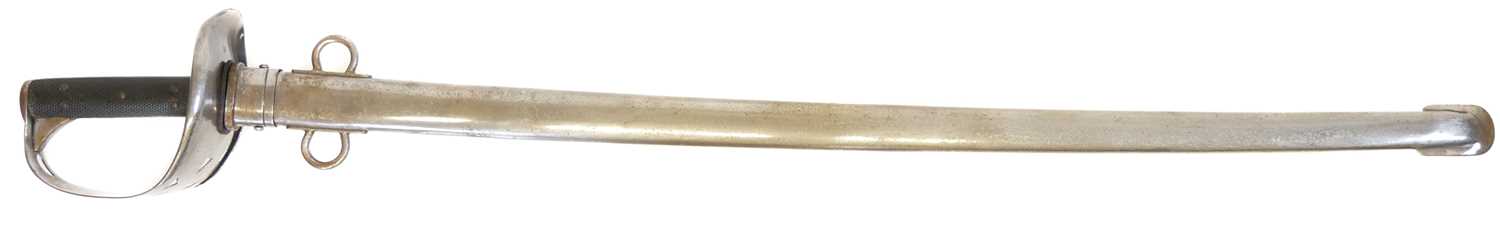 Lot 199 - 20th-century replica of an 1885 pattern heavy cavalry sabre