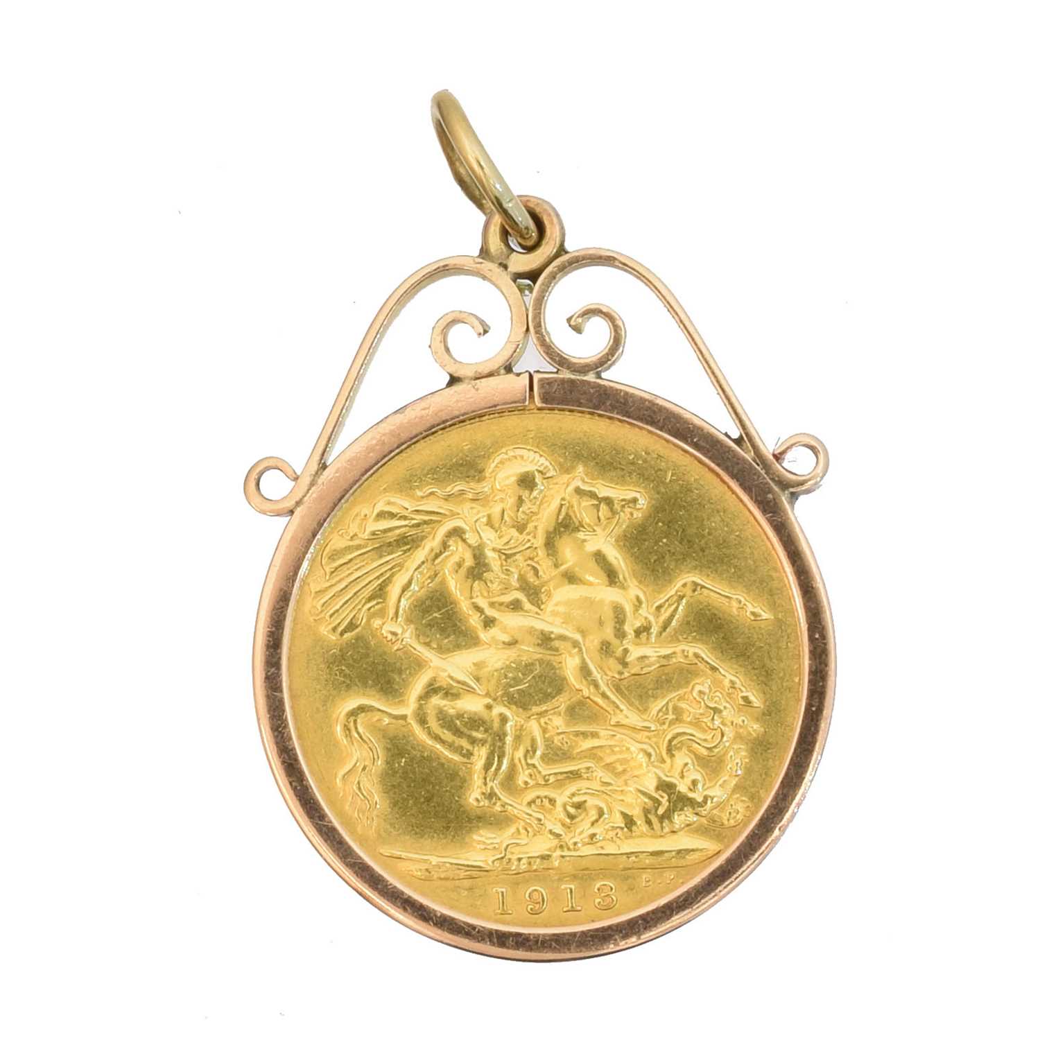 Lot 50 - A George V sovereign