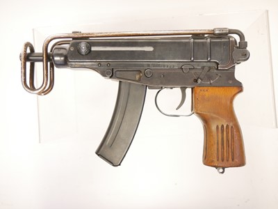 Lot 97 - Deactivated BRNO Scorpion VZ61 7.65mm submachine gun