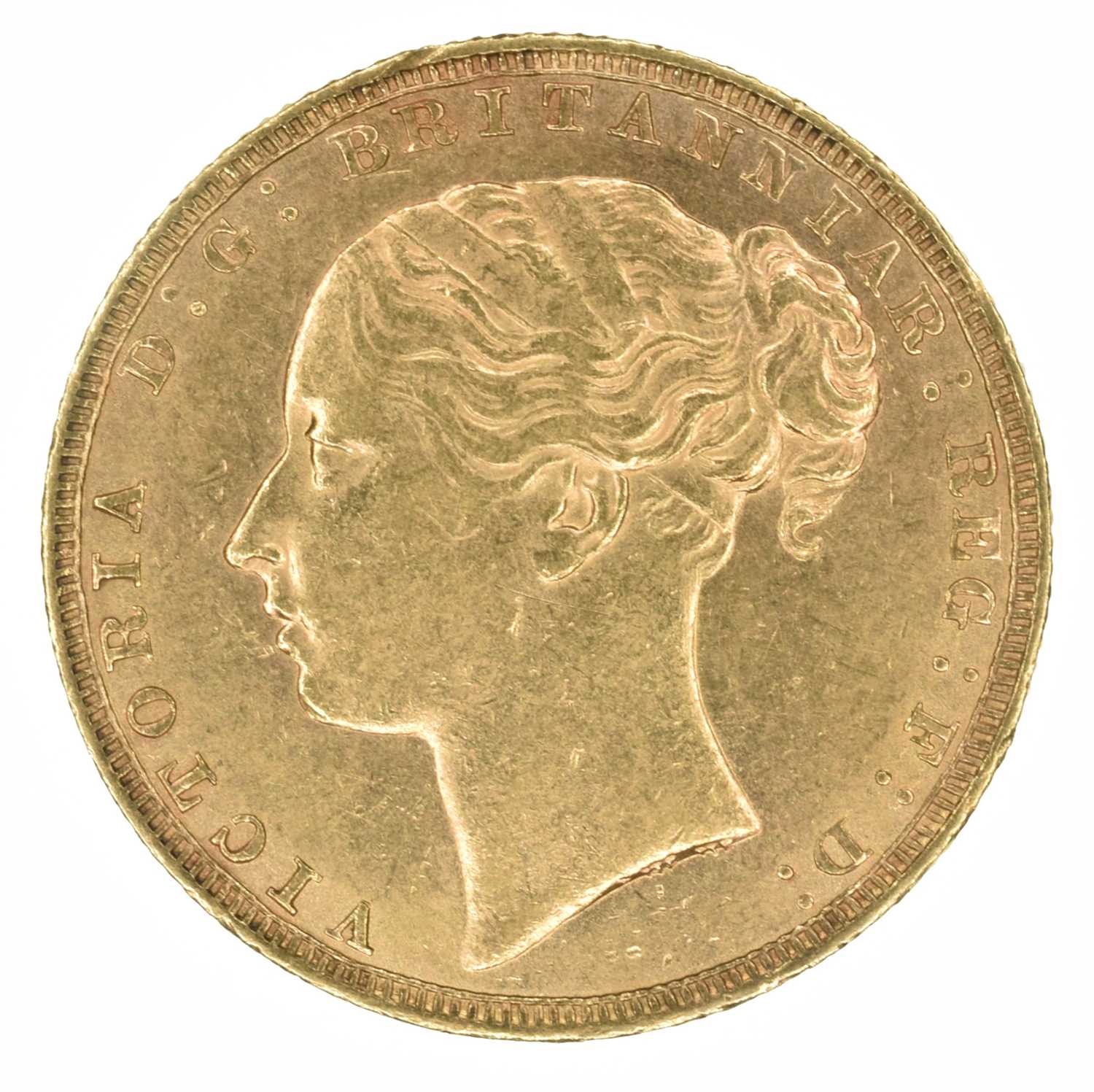 Lot 40 - Queen Victoria, Sovereign, 1884.