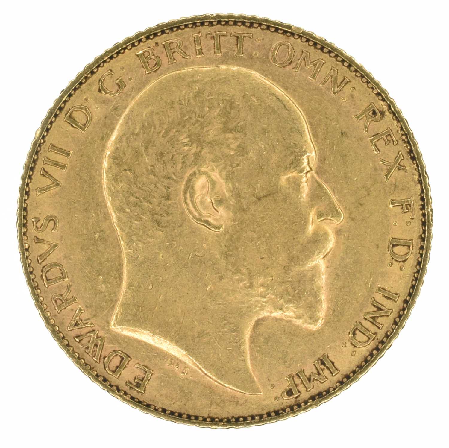 Lot 44 - King Edward VII, Half-Sovereign, 1903.