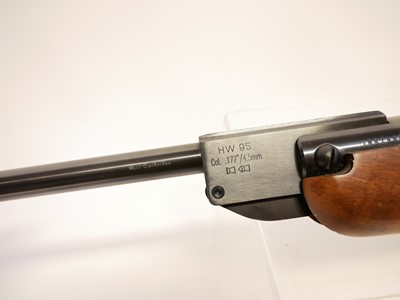 Lot 71 - Weihrauch HW95 .177 air rifle, 12 inch break...